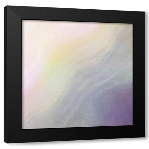 Abalone Haze I Black Modern Wood Framed Art Print with Double Matting by Borges, Victoria