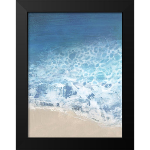 Ebb and Flow II Black Modern Wood Framed Art Print by Borges, Victoria