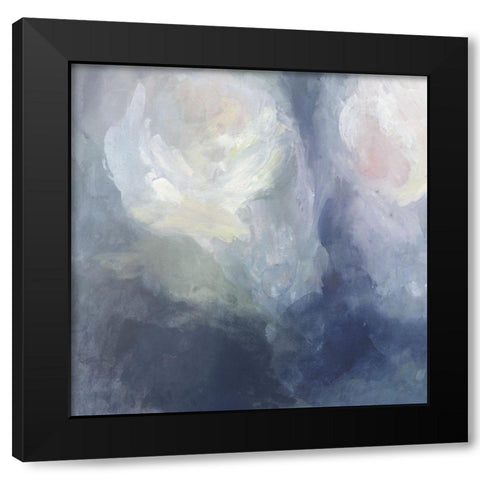 Blue Ambrosia III Black Modern Wood Framed Art Print by Borges, Victoria