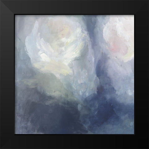 Blue Ambrosia III Black Modern Wood Framed Art Print by Borges, Victoria