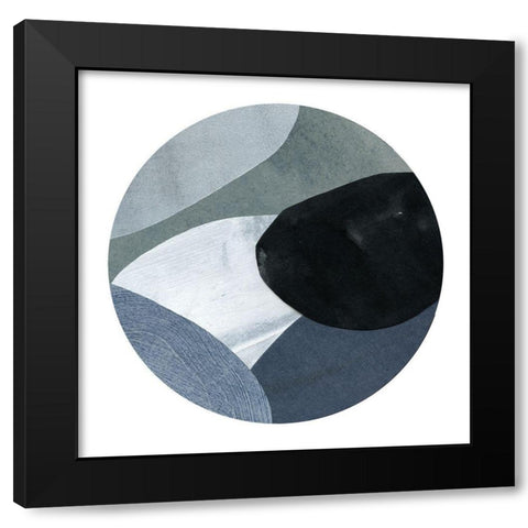 Littoral Composite II Black Modern Wood Framed Art Print by Scarvey, Emma