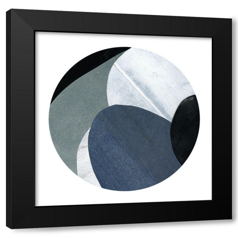 Littoral Composite III Black Modern Wood Framed Art Print by Scarvey, Emma