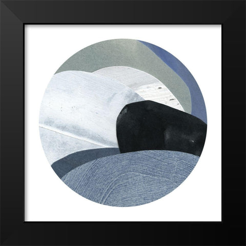 Littoral Composite IV Black Modern Wood Framed Art Print by Scarvey, Emma