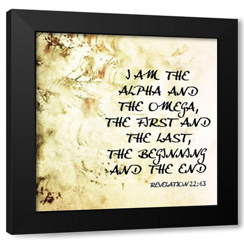 Spiritual II Black Modern Wood Framed Art Print with Double Matting by Nall, Skip