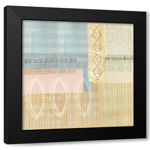 Corn Field II Black Modern Wood Framed Art Print by Kouta, Flora