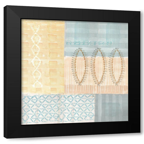 Corn Field III Black Modern Wood Framed Art Print with Double Matting by Kouta, Flora