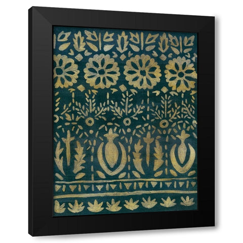 Nightingale I Black Modern Wood Framed Art Print with Double Matting by Zarris, Chariklia