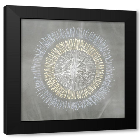 UA CH Polaris II Black Modern Wood Framed Art Print with Double Matting by Lam, Vanna