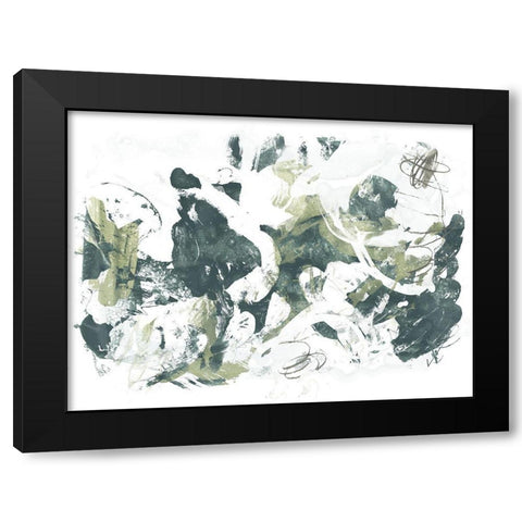 Cloud Farm II Black Modern Wood Framed Art Print by Vess, June Erica