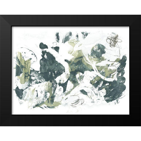 Cloud Farm II Black Modern Wood Framed Art Print by Vess, June Erica