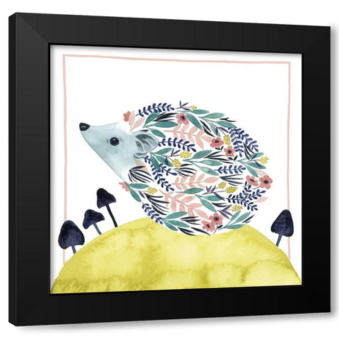 Friends of Clementine II Black Modern Wood Framed Art Print by Popp, Grace