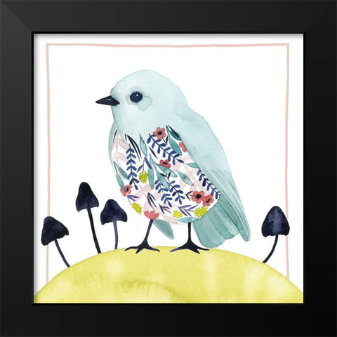 Friends of Clementine IV Black Modern Wood Framed Art Print by Popp, Grace