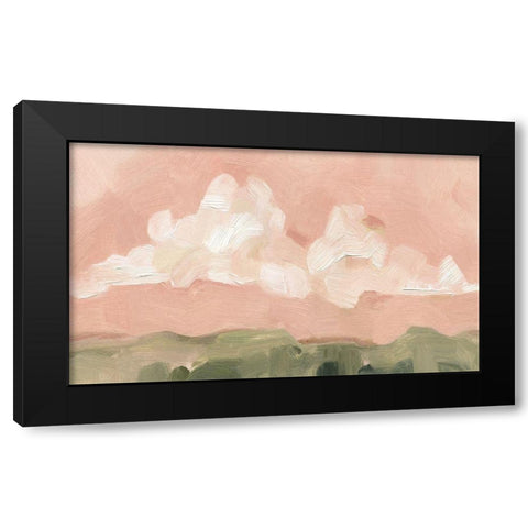 Pink Haze Sunset I Black Modern Wood Framed Art Print by Scarvey, Emma