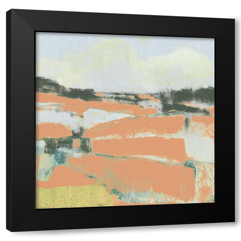 Coral Fields II Black Modern Wood Framed Art Print by Goldberger, Jennifer