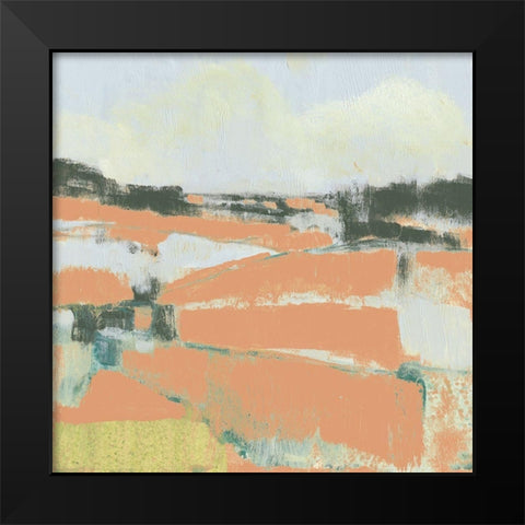 Coral Fields II Black Modern Wood Framed Art Print by Goldberger, Jennifer