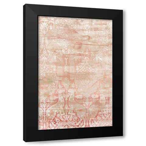 Garnet Weft II Black Modern Wood Framed Art Print with Double Matting by Vess, June Erica