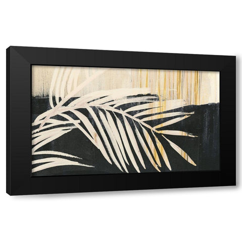 Golden Raffia I Black Modern Wood Framed Art Print by Parker, Jennifer Paxton