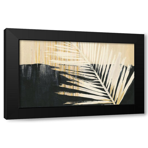 Golden Raffia II Black Modern Wood Framed Art Print by Parker, Jennifer Paxton