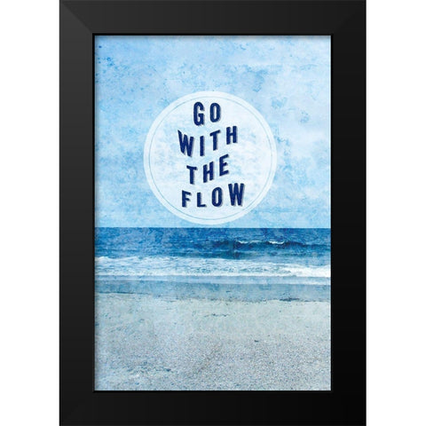 Paradise Sentiment I Black Modern Wood Framed Art Print by Fagalde, Jarman