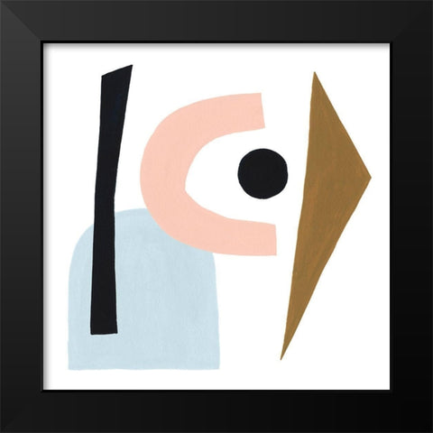 Informal Formation II Black Modern Wood Framed Art Print by Popp, Grace