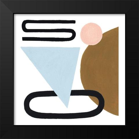 Informal Formation III Black Modern Wood Framed Art Print by Popp, Grace