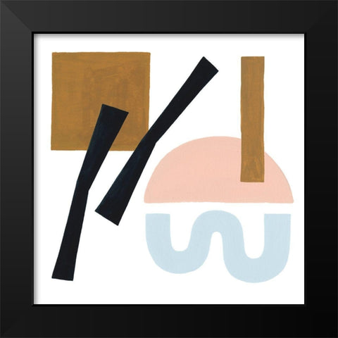 Informal Formation IV Black Modern Wood Framed Art Print by Popp, Grace