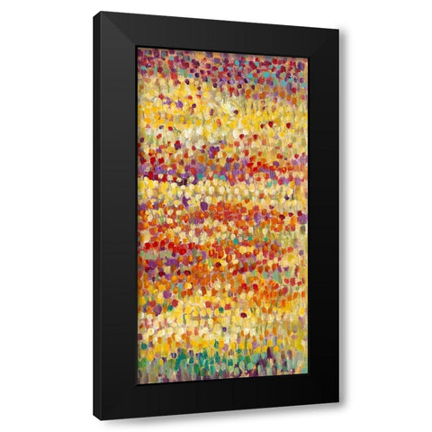 Tulips in Bloom II Black Modern Wood Framed Art Print with Double Matting by OToole, Tim