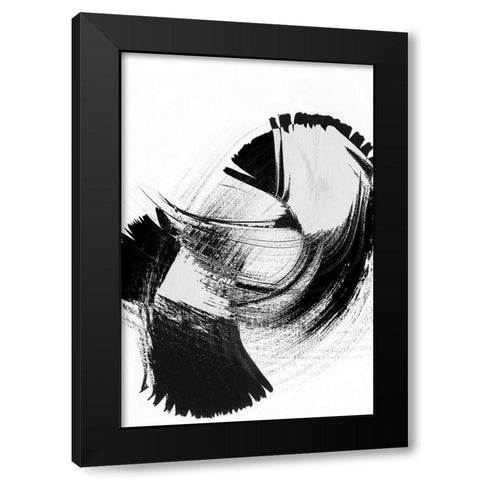 Your Move on White I Black Modern Wood Framed Art Print by Chandler, Sharon