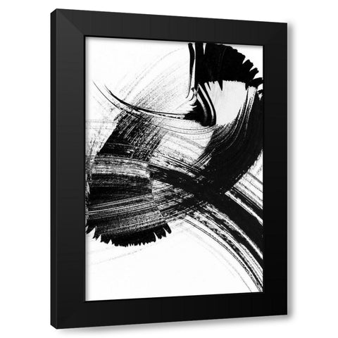 Your Move on White VI Black Modern Wood Framed Art Print by Chandler, Sharon