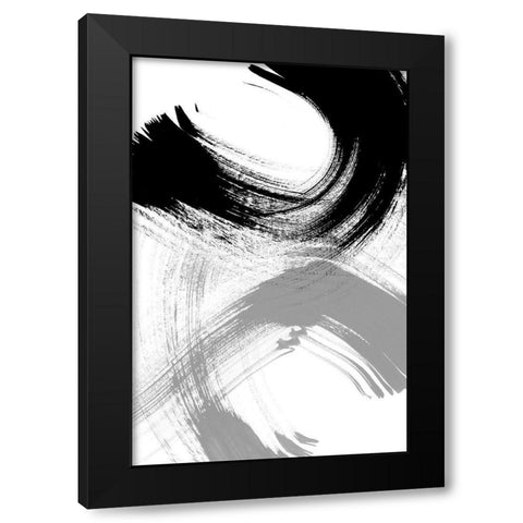 Reveal II Black Modern Wood Framed Art Print by Chandler, Sharon