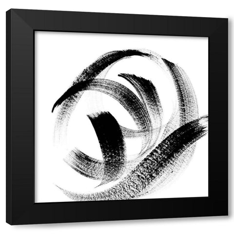 Follow Me I Black Modern Wood Framed Art Print by Chandler, Sharon