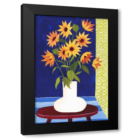 Flowers for Friday II Black Modern Wood Framed Art Print with Double Matting by Popp, Grace