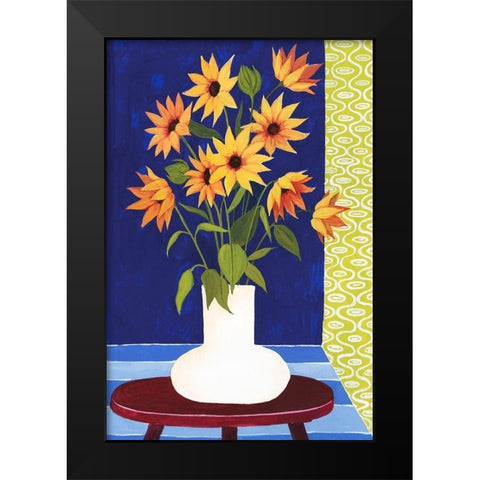 Flowers for Friday II Black Modern Wood Framed Art Print by Popp, Grace