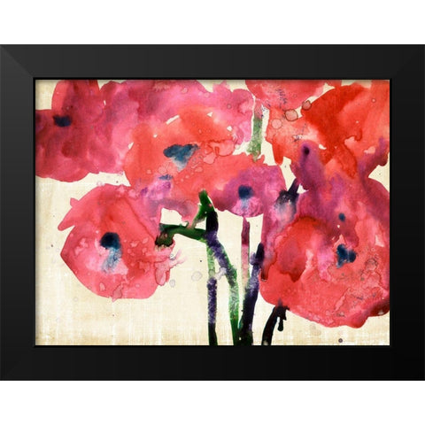 Blossom View II Black Modern Wood Framed Art Print by Dixon, Samuel