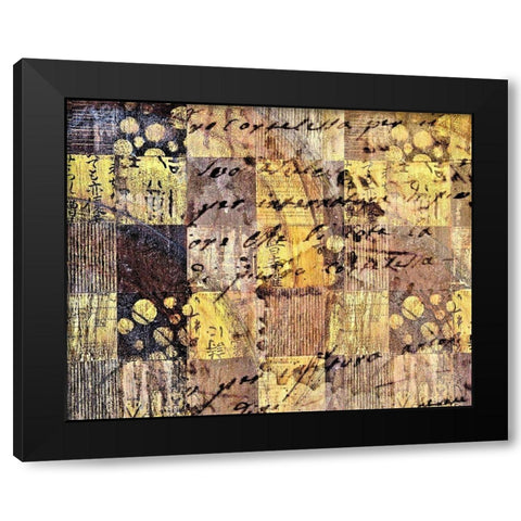 Of the World I Black Modern Wood Framed Art Print with Double Matting by Perkins, Greg