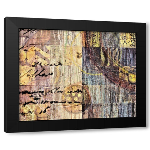Of the World III Black Modern Wood Framed Art Print with Double Matting by Perkins, Greg