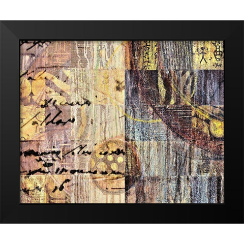 Of the World III Black Modern Wood Framed Art Print by Perkins, Greg