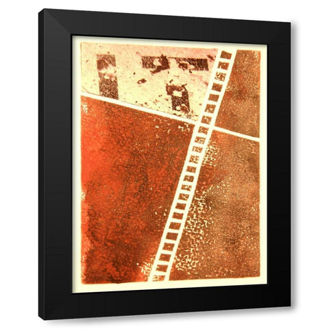 Outer Limit III Black Modern Wood Framed Art Print with Double Matting by Perkins, Greg