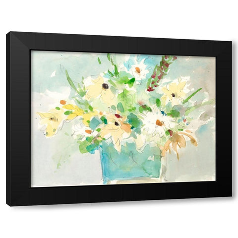 Garden Inspiration II Black Modern Wood Framed Art Print by Dixon, Samuel