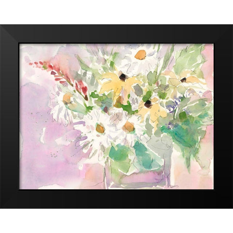 Garden Inspiration III Black Modern Wood Framed Art Print by Dixon, Samuel