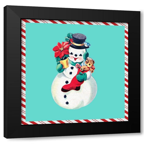 1955 Christmas I Black Modern Wood Framed Art Print by Ludwig, Alicia