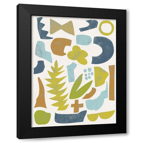 Swift I Black Modern Wood Framed Art Print by Zarris, Chariklia