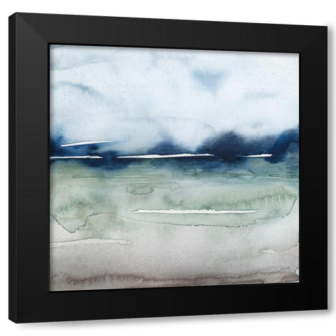 Uplands II Black Modern Wood Framed Art Print by Popp, Grace