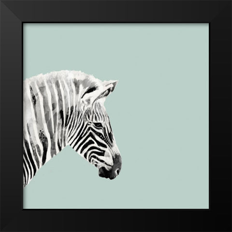 Pop Safari I Black Modern Wood Framed Art Print by Borges, Victoria