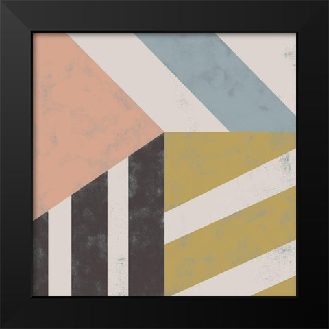 Stride II Black Modern Wood Framed Art Print by Zarris, Charliklia