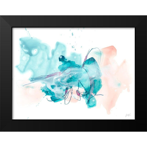 Pileus I Black Modern Wood Framed Art Print by Vess, June Erica
