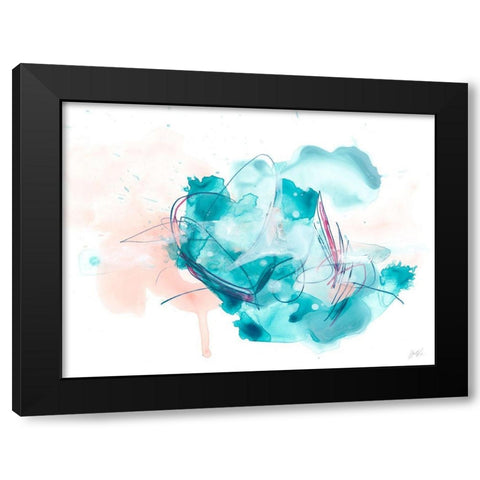 Pileus II Black Modern Wood Framed Art Print by Vess, June Erica