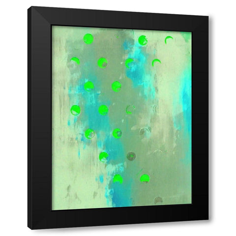 Islander I Black Modern Wood Framed Art Print with Double Matting by Perkins, Greg