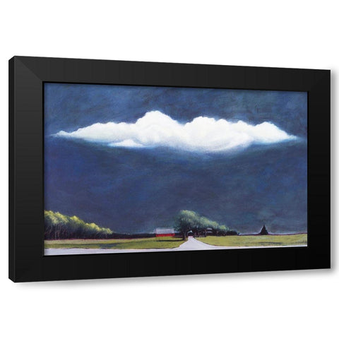 Going To Sag Harbor Black Modern Wood Framed Art Print with Double Matting by Romm, Steven