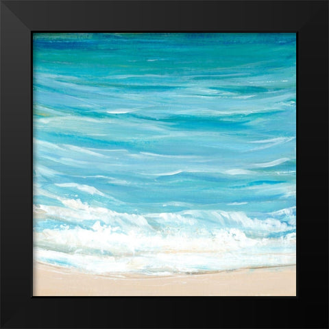 Sea Breeze Coast I Black Modern Wood Framed Art Print by OToole, Tim